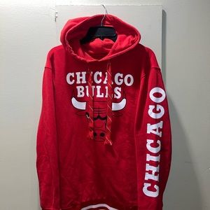 NBA Chicago Bulls Red Hoodie